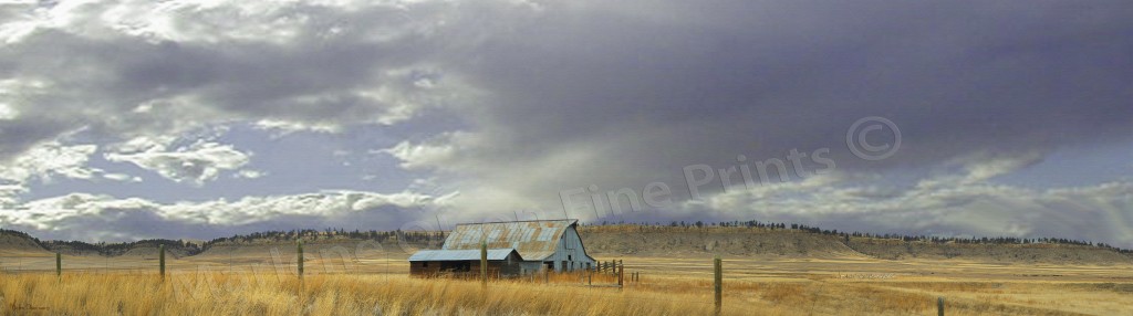 Big Coulee by Marlene Olson American Western Landscapes by Marlene Olson – Big Coulee