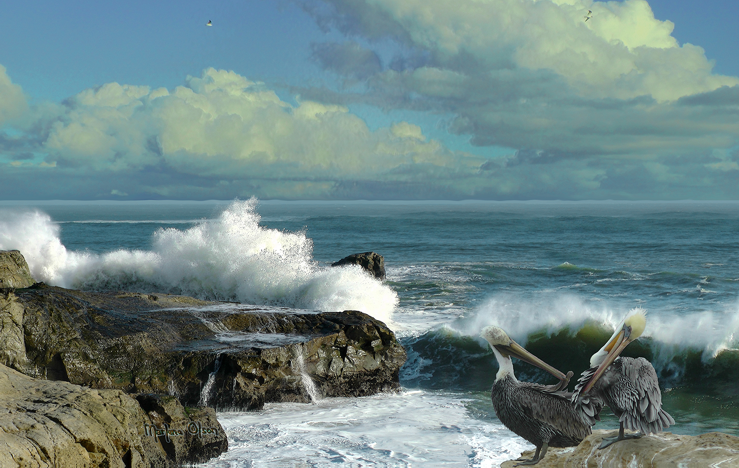 American Western Landscapes by Marlene Olson – Lighthouse Point