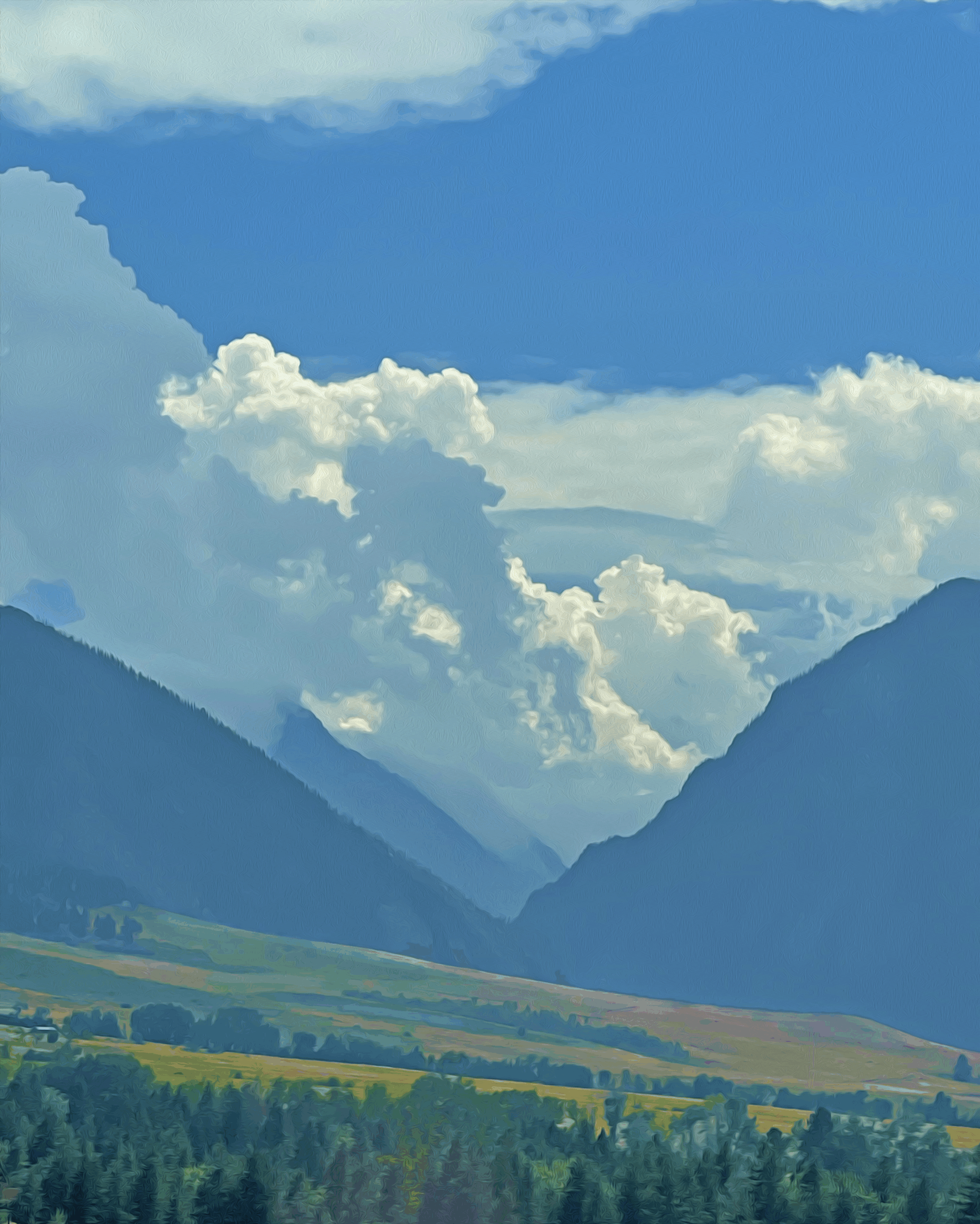 Yankee Jim Canyon Montana by Marlene Olson